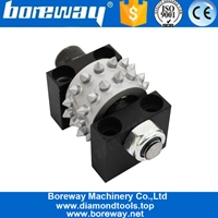 Boreway Diamond Bush Hammer Rollers For Grinding Stone Granite Marble Concrete