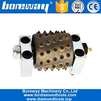 Boreway Diamond Bush Hammer Rollers For Grinding Stone Granite Marble Concrete
