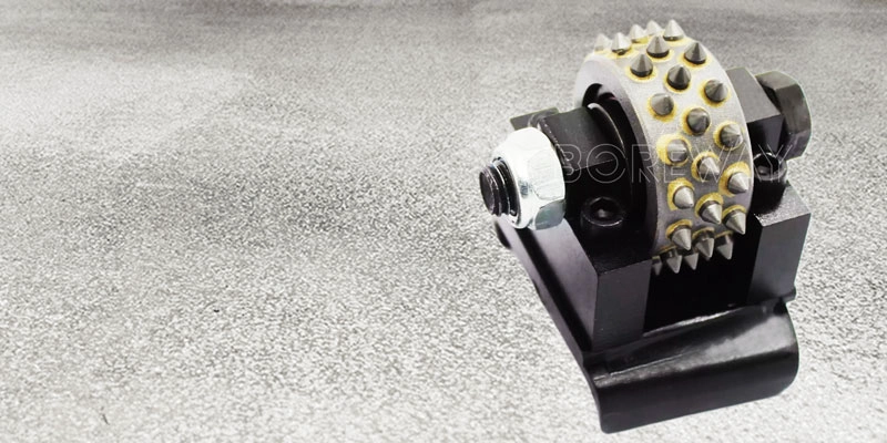 Alloy carbide bush hammer rollers
