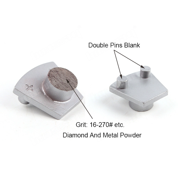 Two Pins Diamond Grinding Block