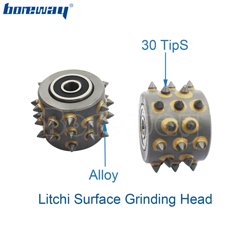 30 Pin Rotary Bush Hammer Roller For Granite Finish Manufacturer 1
