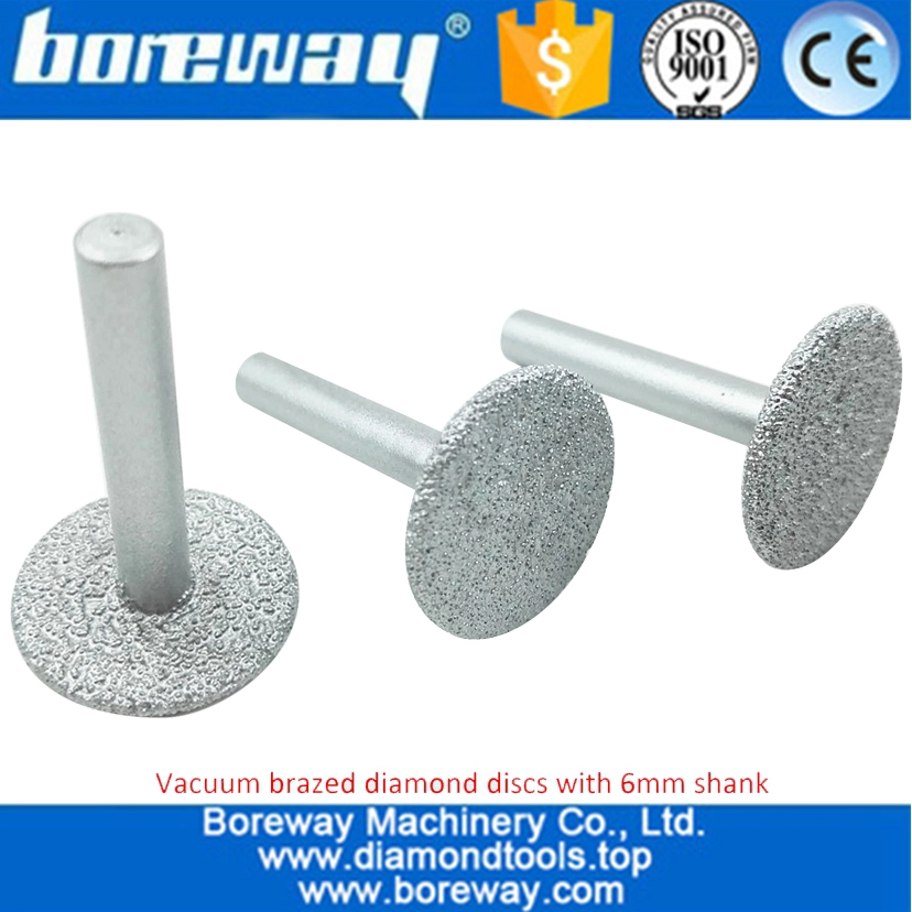 Dia. 25mm Vacuum Brazed Diamond Engraving Bits Cutter Rotary Burrs, Stone Diamond Carving Bits