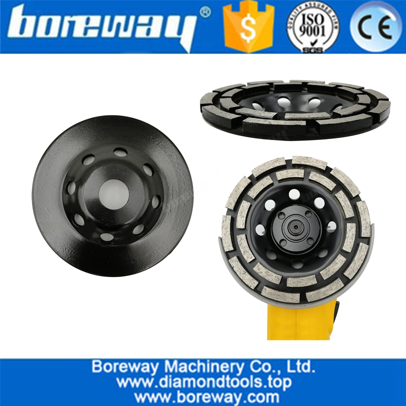 Diamond Grinding Cup Wheel Disc Segments Cup Wheel Diamond Double Row Cup Wheel