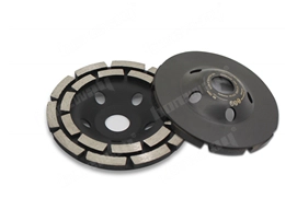 5 Inch Double Row Diamond Grinding Wheel