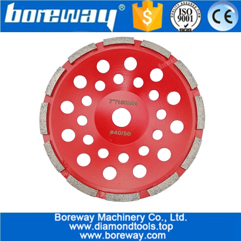 Diamond Tool Single Row Segmented Diamond Grinding Cup Wheel for Concete and Stone