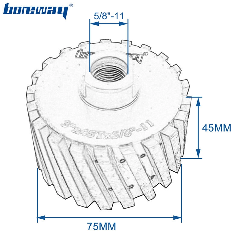 Bottom Reinforcement Zero Tolerance Grinding Diamond Granite Wheel For Manufacturer Supplier