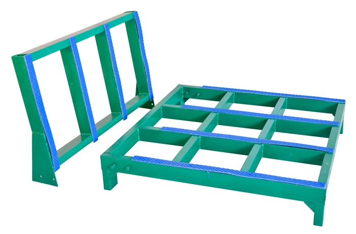 Finished or semi-finished stone slab stroage rack for ware house