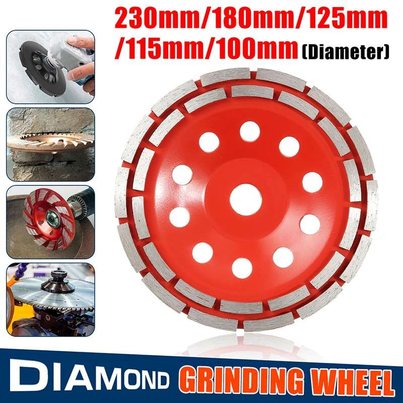 7 Inch Double Row Diamond Grinding Wheel