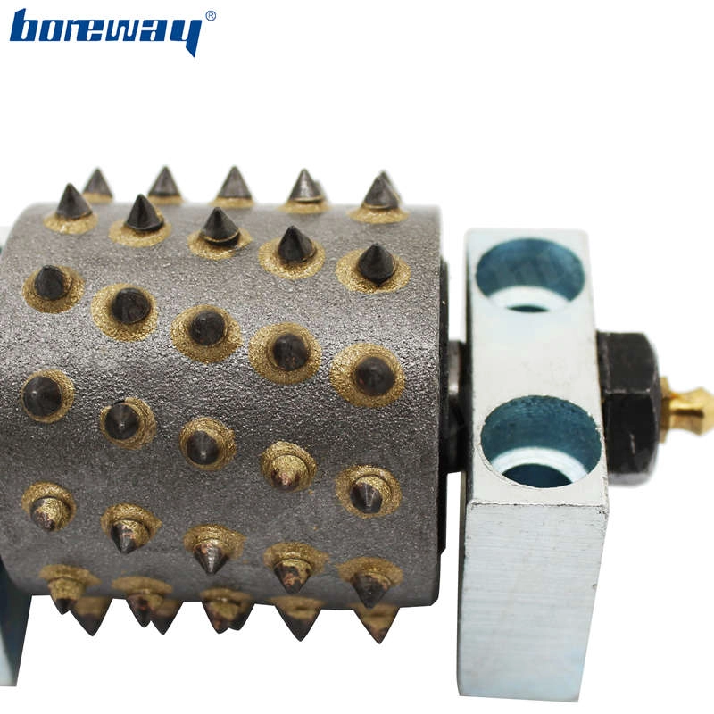 60s Bush Hammer Rollers With Support