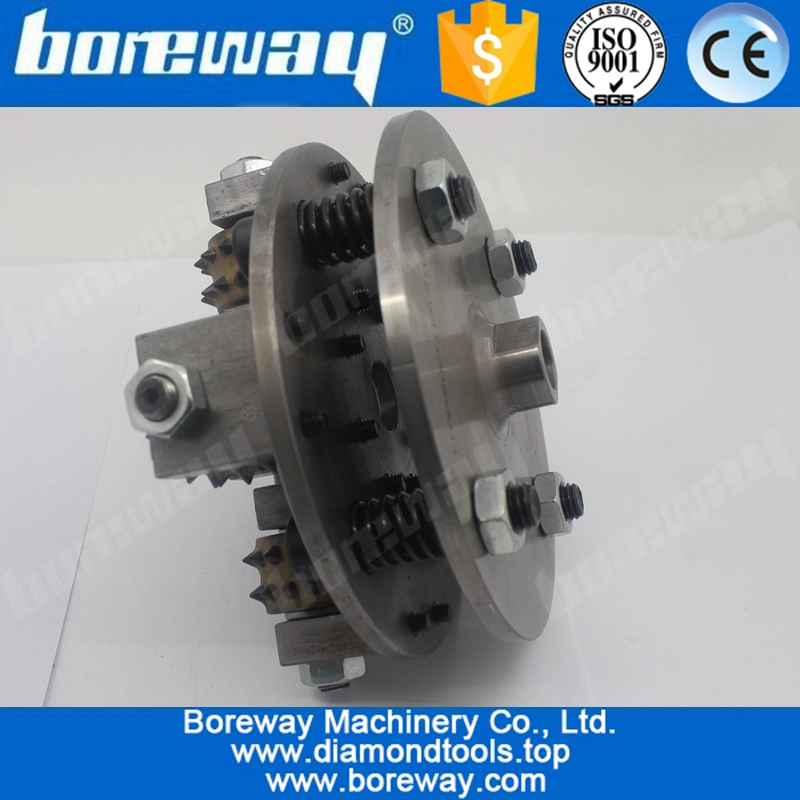 D150x4Tx30sxM14 Diamond Bush Hammer Stone Tool