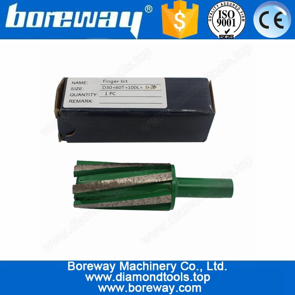 Diamond Finger Grooving Tools For Granite D30*60T*12.7B