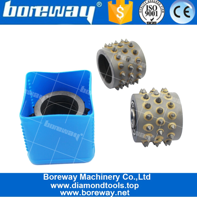 bush hammer roller without holder