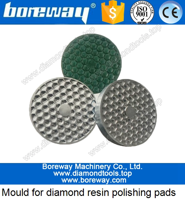 molds for diamond grinding and polishing pad