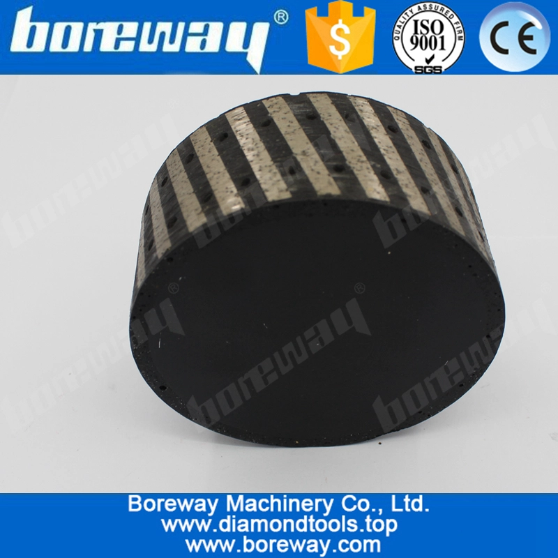 D100x45Tx5/8”-11 Diamond Drum Grinding Wheel For Stone Slab