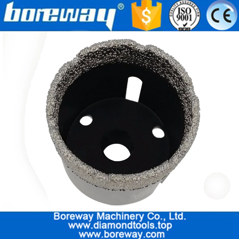 Vacuum Brazed Diamond Core Drill Bits, Dry Drilling Bits with 5/8-11 Connection