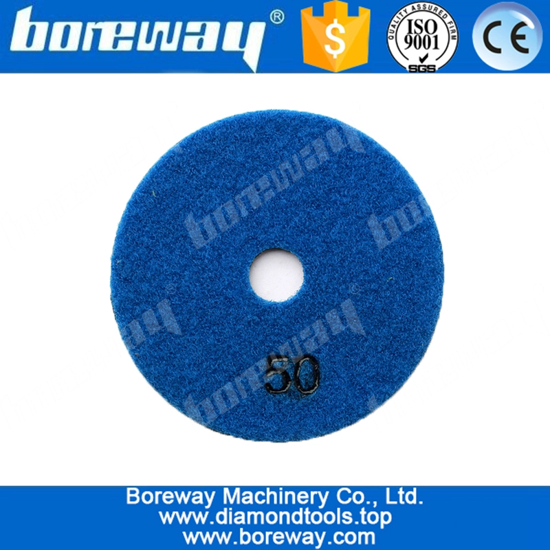 Hexagonal diamond dry polishing pads 02