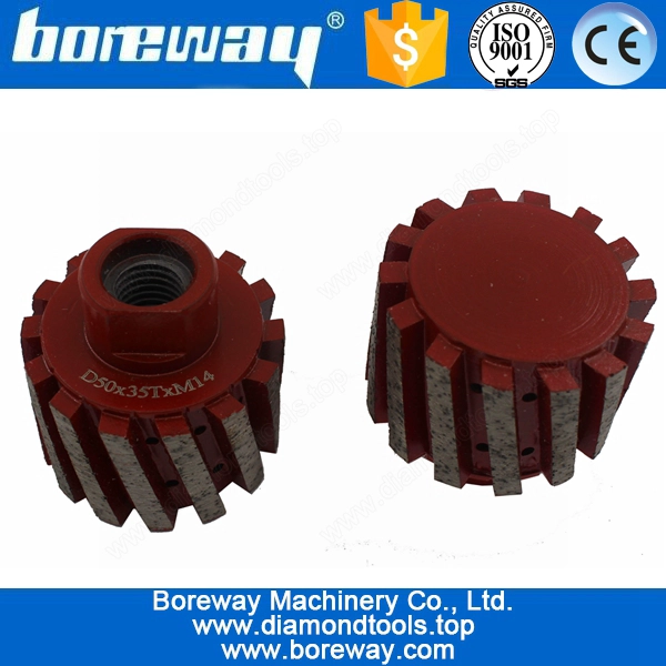D50*35T*M14 Segmented Diamond Abrasive Grinding Wheel For Sink