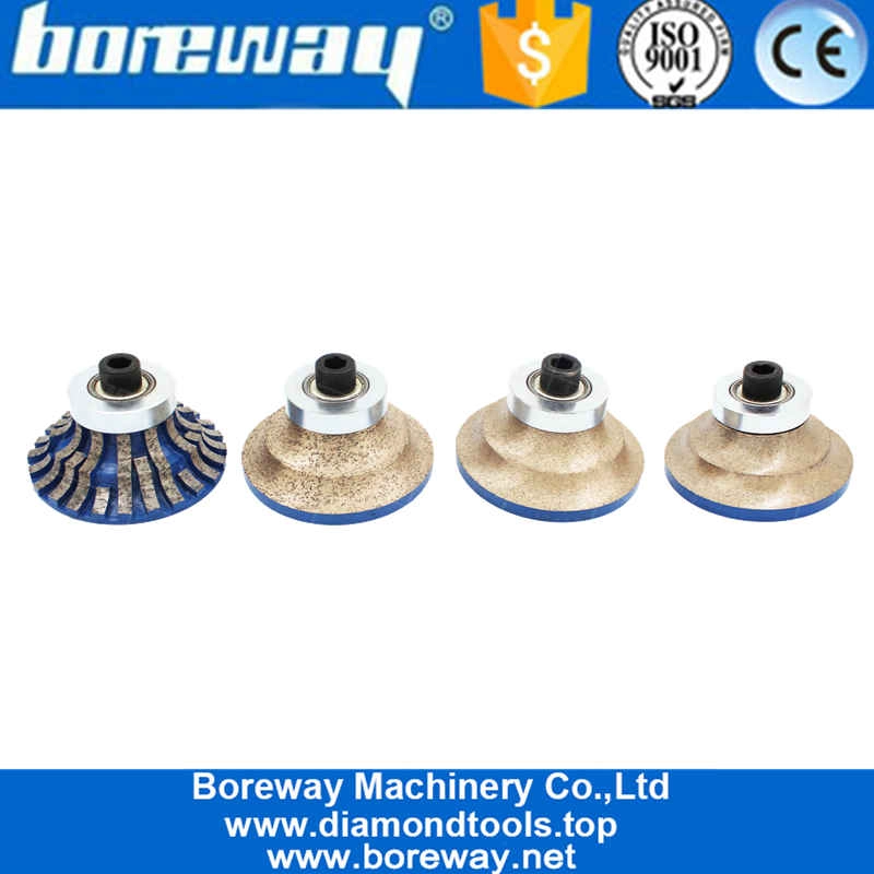 Sintered B+B Shape 20MM Diamond Router Bits for Marble Edge Processing Tools Suppliers