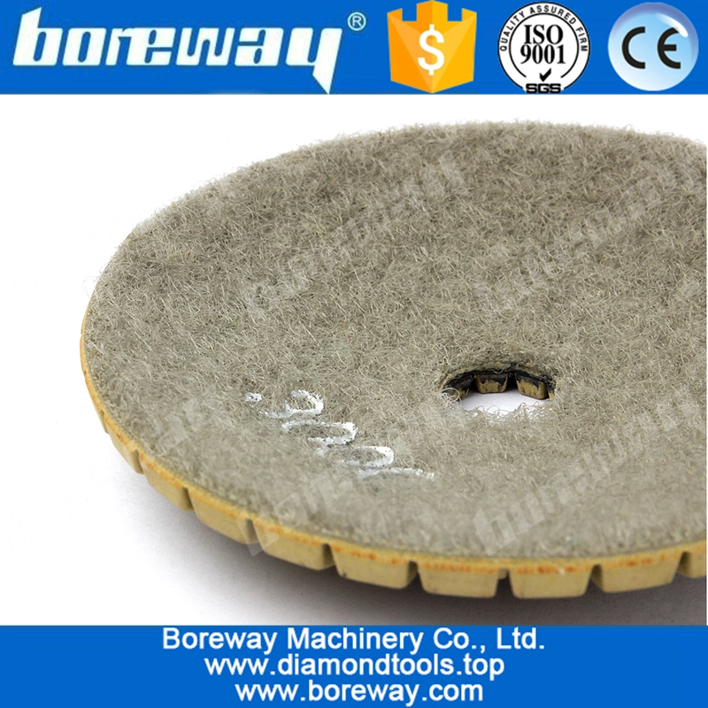 Diamond Convex Polishing Pad Bowl Arc Type With Backer Pad Convex Disc