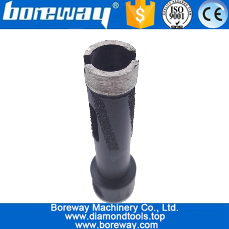 Dia. 20mm Laser Welded Diamond Dry Core Drill Bit With Side Protection M14 Thread 04