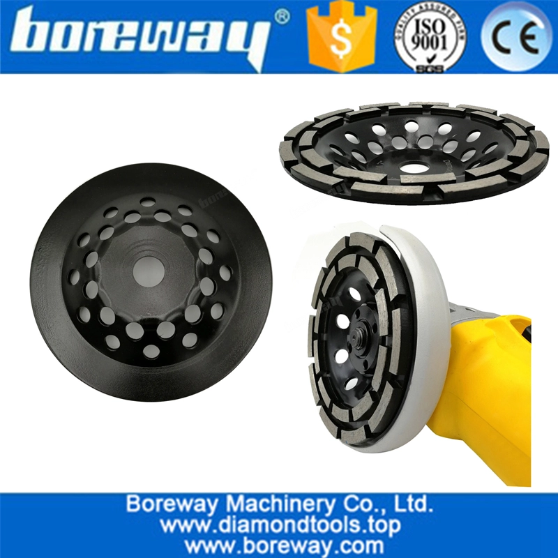 Diamond Grinding Cup Wheel Disc Segments Cup Wheel Diamond Double Row Cup Wheel
