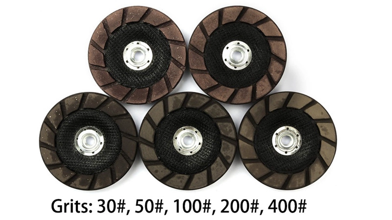 5 Inch ceramic bond diamond edge grinding wheel