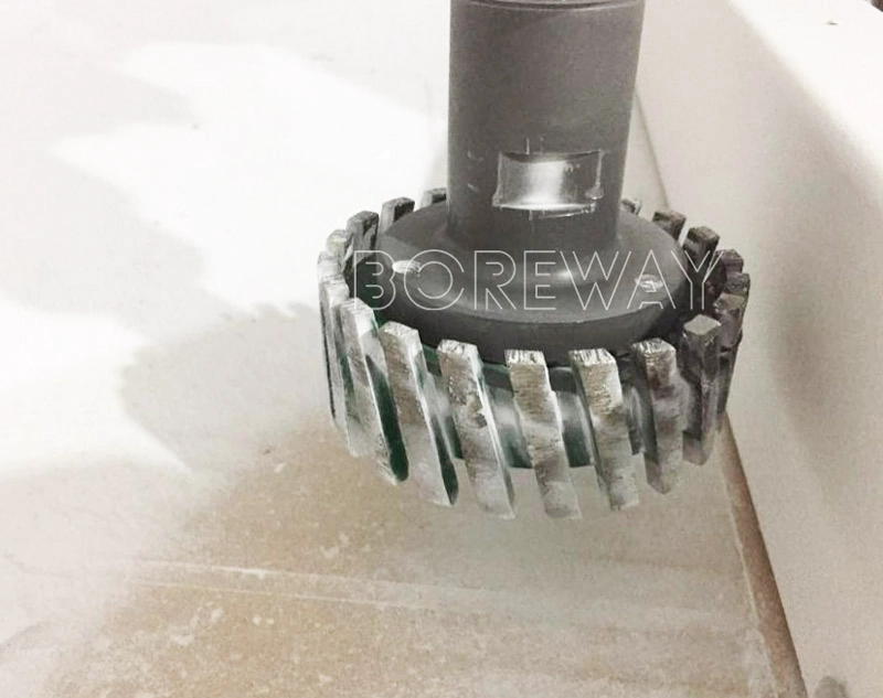 Diamond CNC Continuous Stubbing Wheel for Calibrating Stone Slab Edge