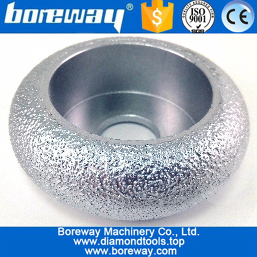 Vacuum Brazed Diamond CONVEX Wheel grinding cup wheel diamond hand profile wheel