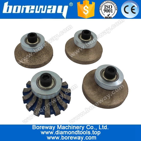 H20*M10 complete set diamond router bit for grinding stone slab