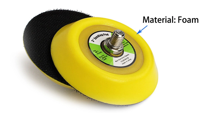 Hook and loop backer sanding pad