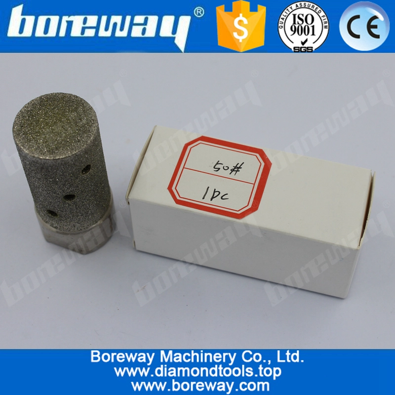D25x40TxM14 50# Electroplated Sink Drum Wheel For Granite Slab