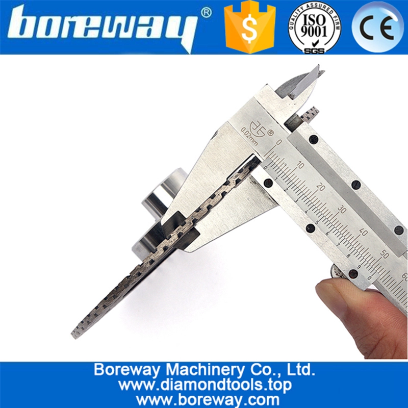 125mm granite stone diamond cutting disc with flange M14 5/8-11