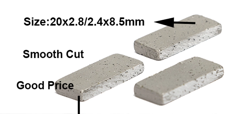 Diamond gang saw segment Silver welding factory