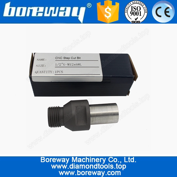100L CNC Step Cut Bit For Granite