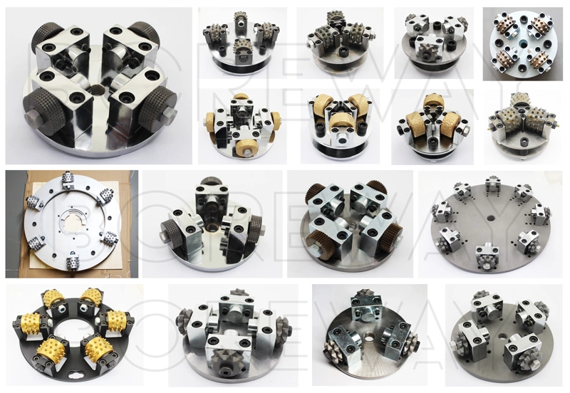 China Factory Lavina Bush Hammer Head Roller For Concrete Floor Machine Manufacturer