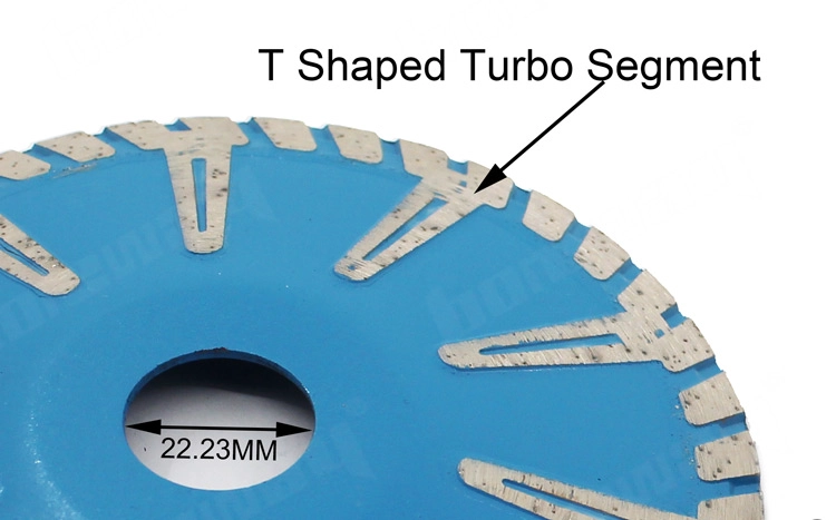 Hot Press Turbo Rim Concave Saw Blades