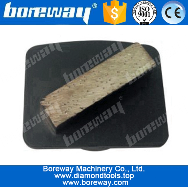 1 rectangle bar diamond grinding head with external plug for husqvarna floor grinding machines