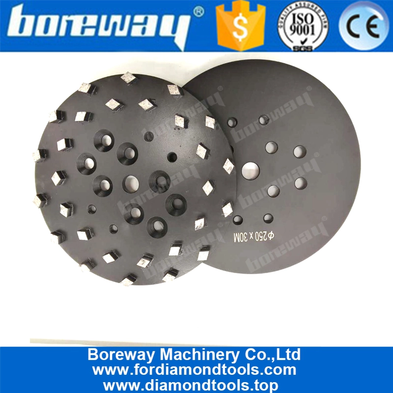 10 Inch 250MM Concrete Metal Bond Grinding And Polishing Disc