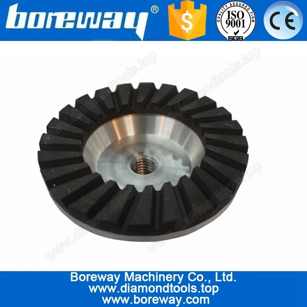 Fornitore di rettifica della tazza della tazza del diamante a base di diamante a base di alluminio di 100mm del bagnato per la pietra