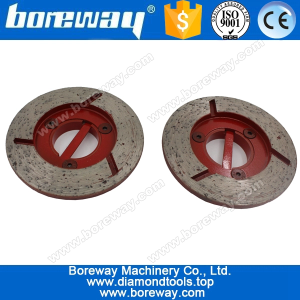 100MM Continuous Rim Snail Lock Diamond Cup Grinding Wheel Wholesaler Suitable For Granite, Marble And Other Stones
