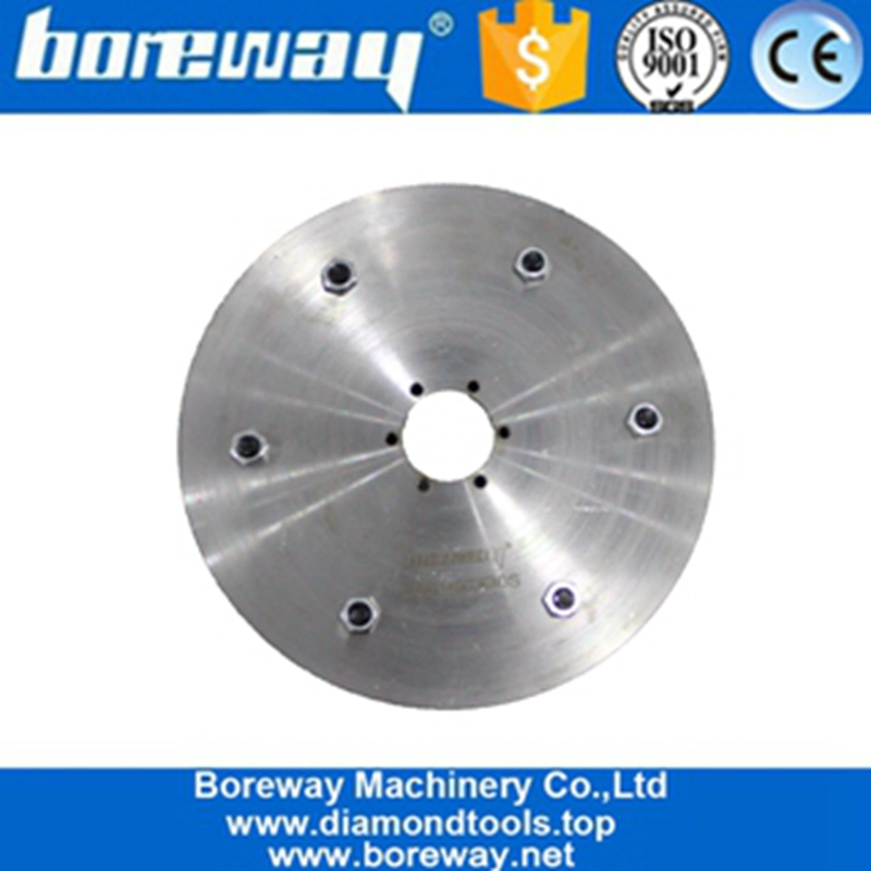 12 Inch Rotary Double Layer Bush Hammer Disc With 30 Grains