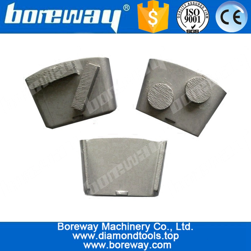 2个金刚石刀头金属底座的地板磨块用于HTC机器