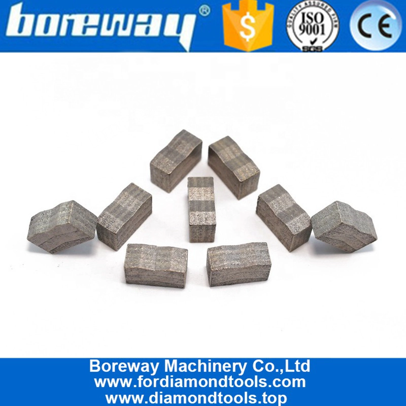 2000mm Multi-Layer Structure Block Cutting Diamond Sandstone Segment for India Market