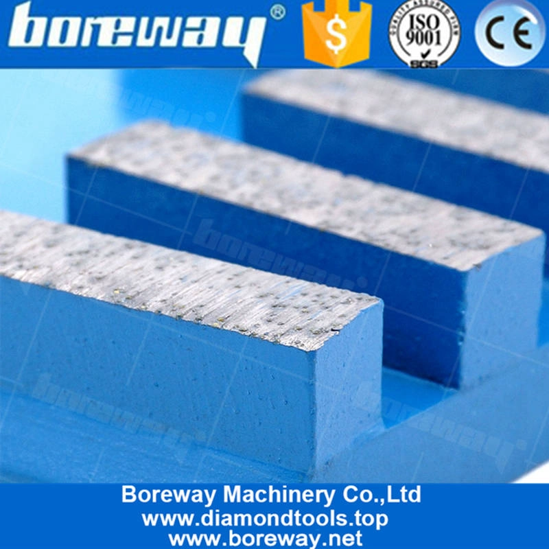 2020 Diamond Stone Frankfurt Shape Metal Block Pads Use In Grinding Marble Machine Or Concrete Floor Grinding Machine