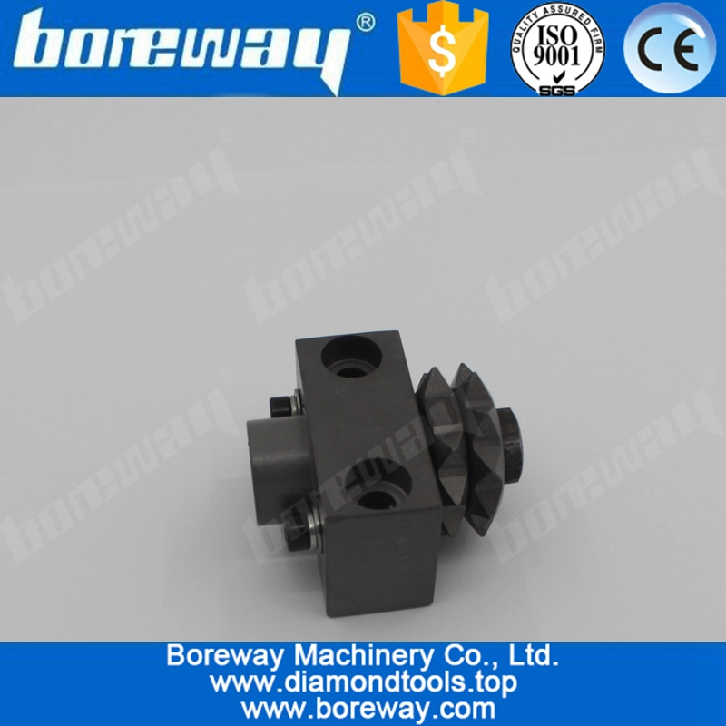 20s Star Grinding Head Bush Hammer Roller For Litch Surface