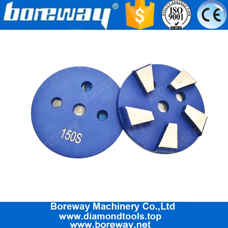 3 Inch 5 Segments Round Concrete Diamond Grinding Pad