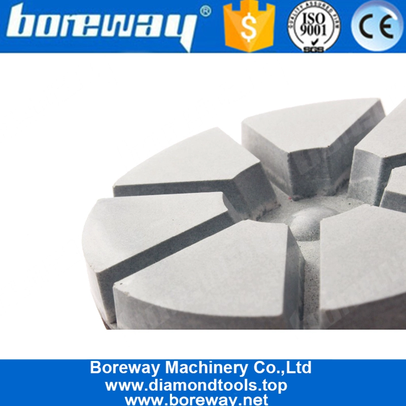 Disco de moedura do assoalho concreto de almofadas de polimento de diamante de uso seco de 3 polegadas da China