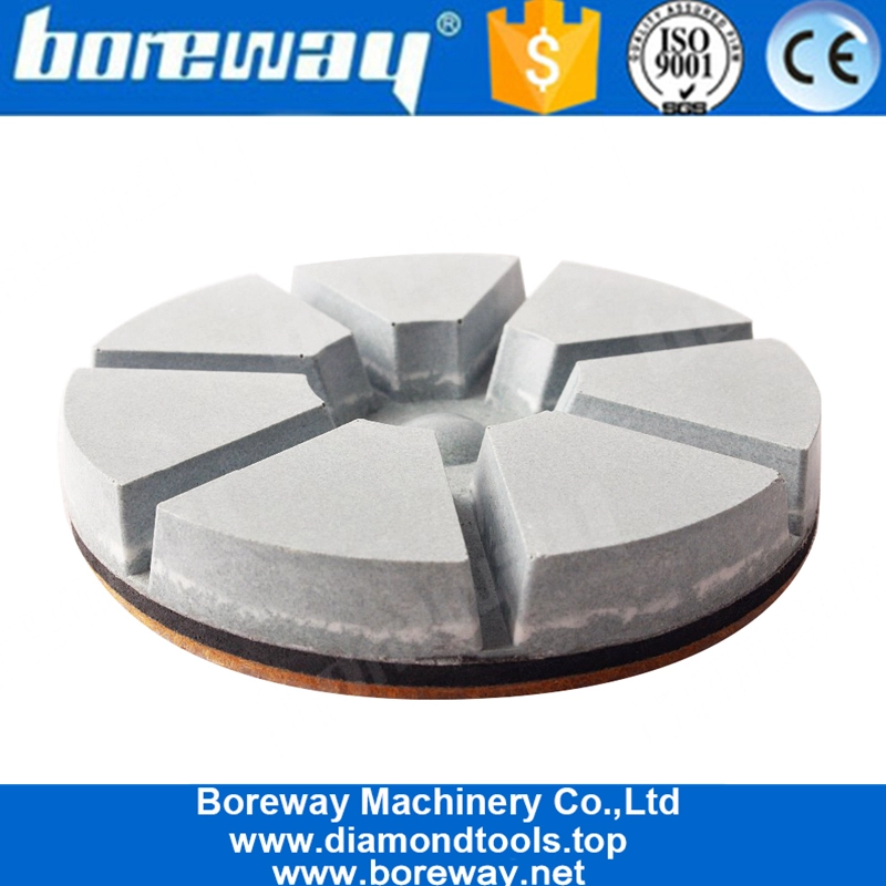 Disco de moedura do assoalho concreto de almofadas de polimento de diamante de uso seco de 3 polegadas da China