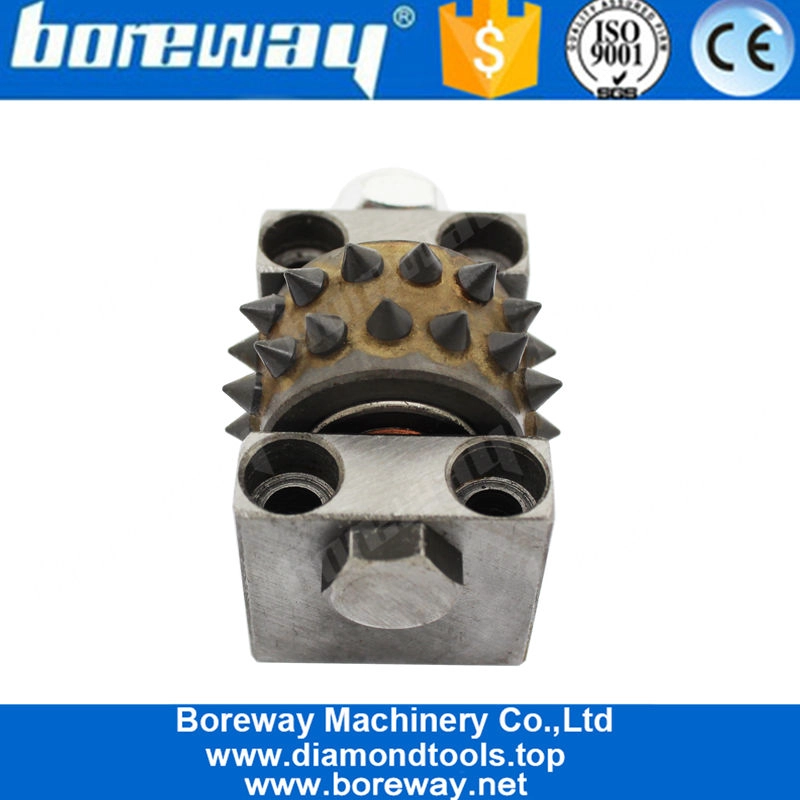 30s Diamond Bush Hammer Roller Wheel Tools for Stone Concrete Floor Grinding
