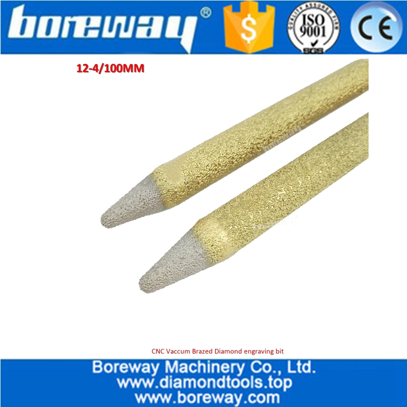 31models available CNC Vaccum Brazed Diamond engraving bits cutter rotary burrs carving tools granite marble carving bits